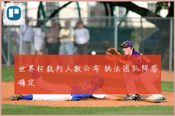 世界杯裁判人数公布 执法团队阵容确定