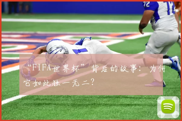 “FIFA世界杯”背后的故事:为何它如此独一无二?