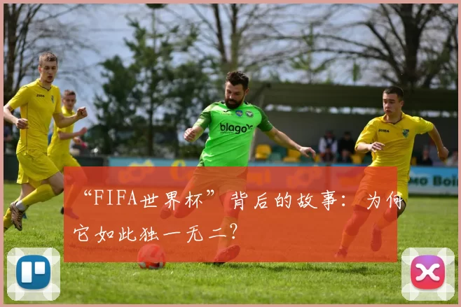 “FIFA世界杯”背后的故事：为何它如此独一无二？