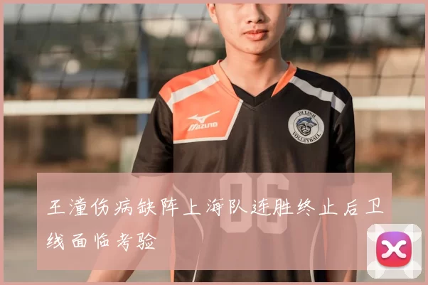 王潼伤病缺阵上海队连胜终止后卫线面临考验