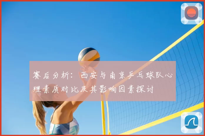 赛后分析：西安与南京乒乓球队心理素质对比及其影响因素探讨