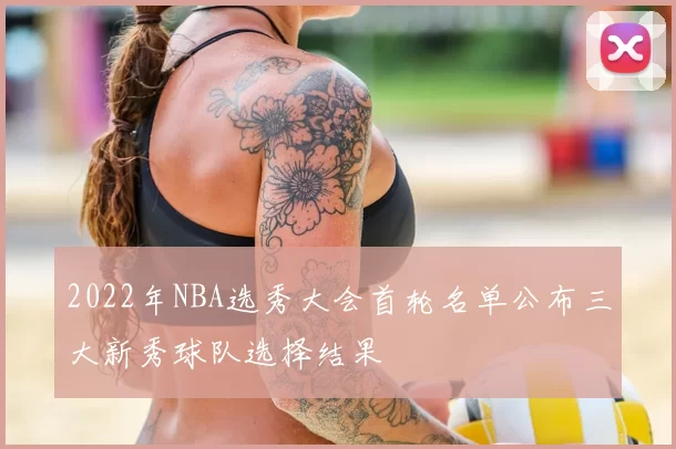 2022年NBA选秀大会首轮名单公布三大新秀球队选择结果